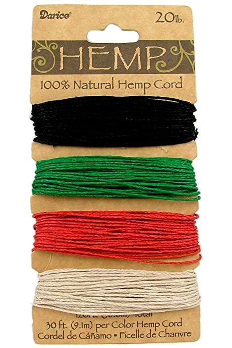 Hemp Cord Set - Primary 20lb - 120'