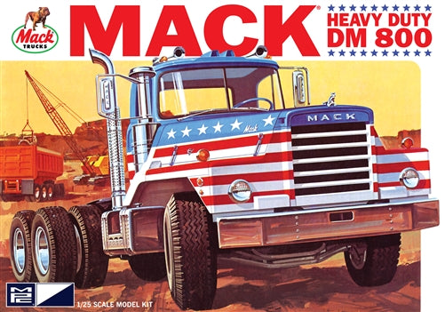 MPC MACK DM800 SEMI TRACTOR 1:25 SCALE MODEL KIT
