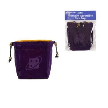 Sirius Dice: Premium Reversible Dice Bag Purple & Gold