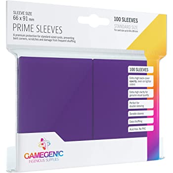 Purple 100ct Prime Sleeves GG Standard Size