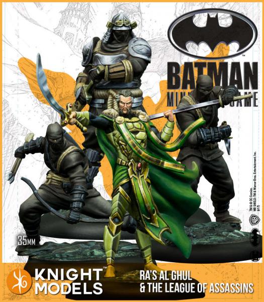 Batman Miniatures Game 2nd Edition: Ras Al Ghul and The League of Assassins
