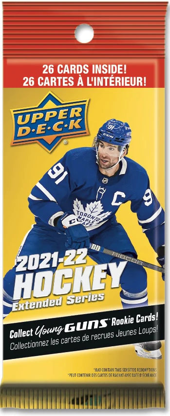 Upper Deck 2021-22 Upper Deck Hockey Extended Series Fat Pack Box