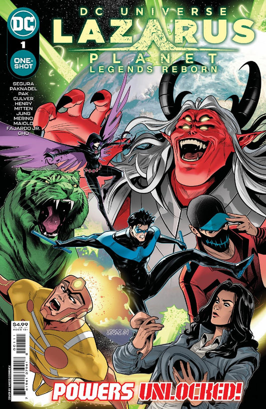 LAZARUS PLANET: LEGENDS REBORN #1