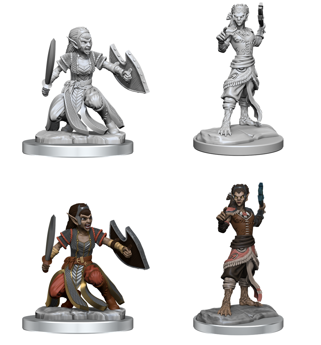 DND UNPAINTED MINIS WV20 SHIFTER FIGHTER