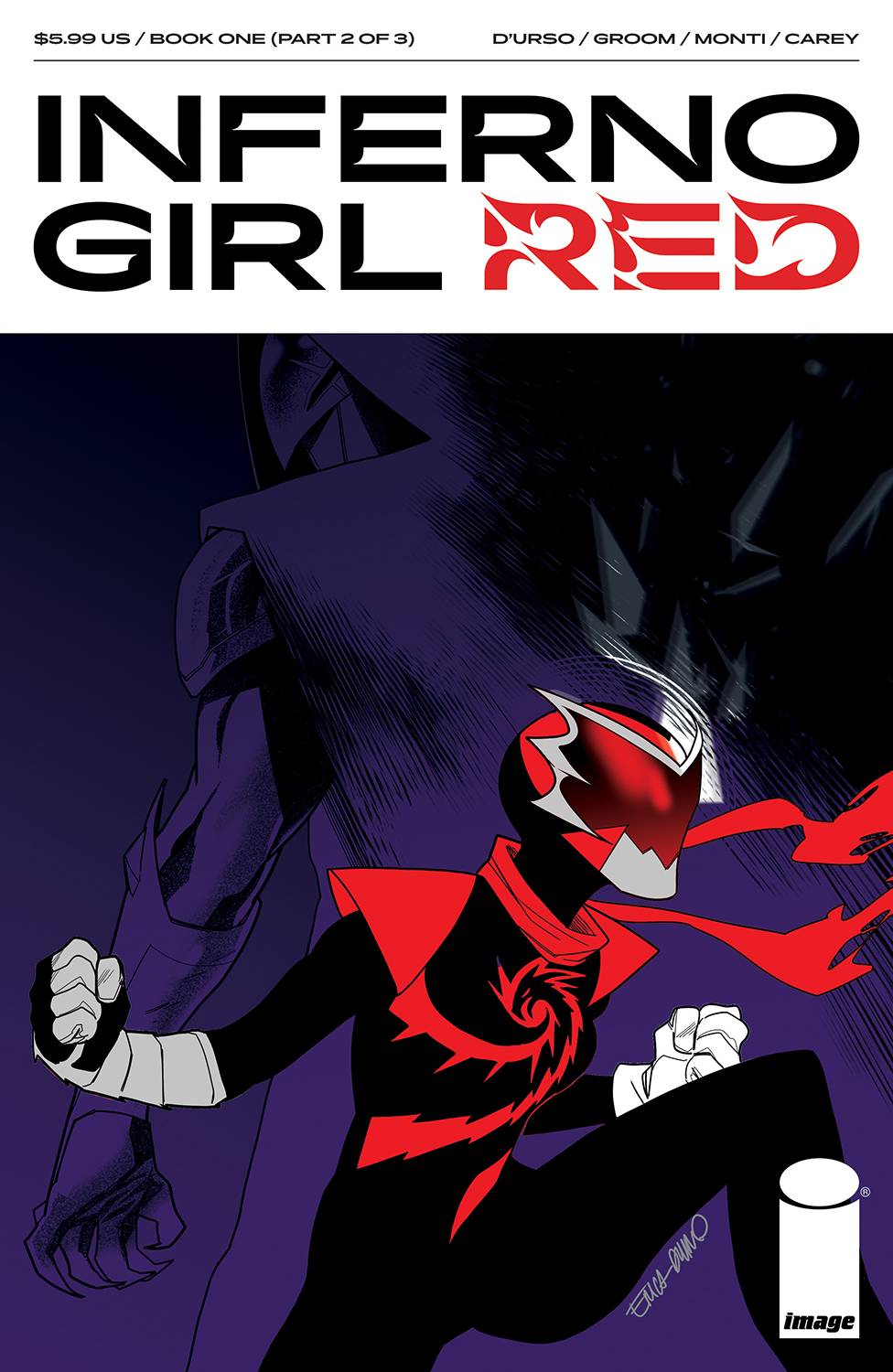 INFERNO GIRL RED BOOK ONE