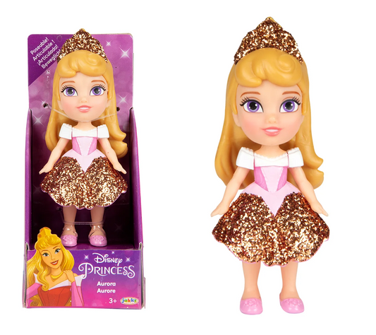 3" DISNEY PRINCESS MINI DOLL ASST