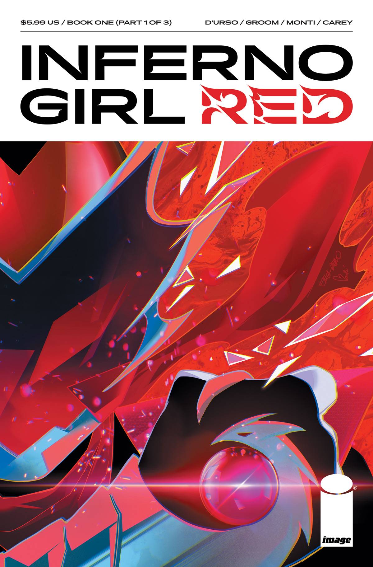 INFERNO GIRL RED BOOK ONE