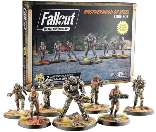 FALLOUT WASTELAND WARFARE BROTHERHOOD OF STEEL NEW