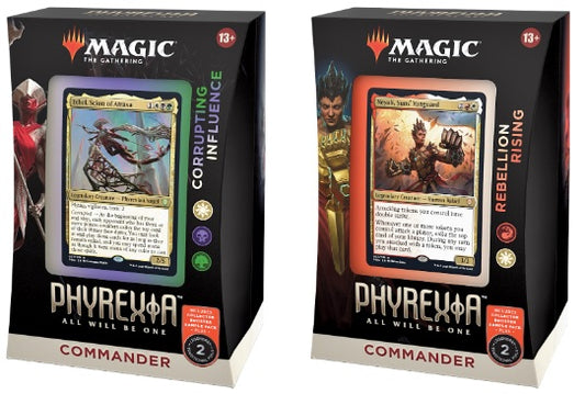 MTG PHYREXIA ALL WILL BE ONE COMMANDER