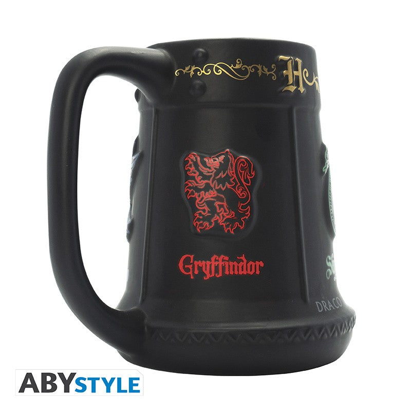 HARRY POTTER 3D MUG FOUR HOUSES