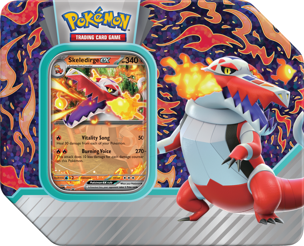 POKEMON 2023 TIN PALDEA PARTNERS