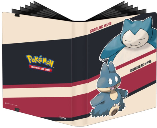 UP BINDER PRO 9PKT POKEMON SNORLAX/MUNCHLAX