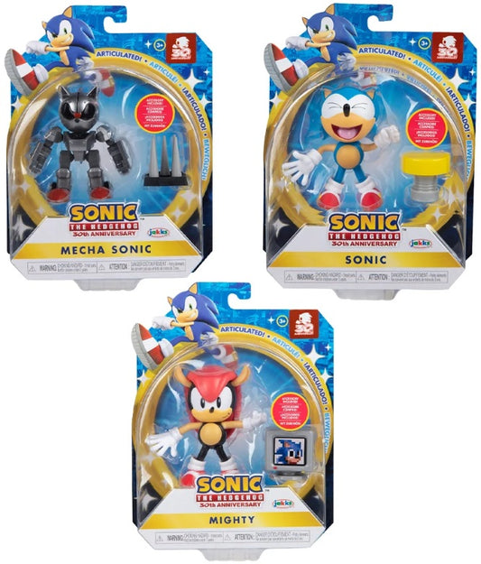 4" SONIC THE HEDGEHOG ARTICULATED FIGURE