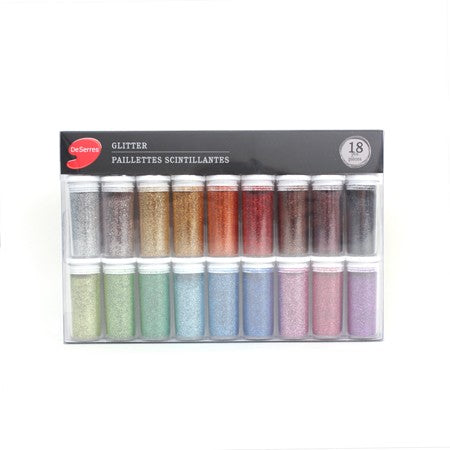 DeSerres Glitter Powder - Basic colours