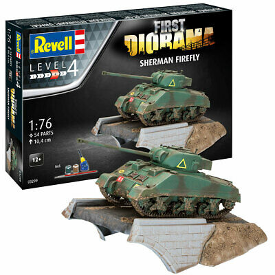 Revell: First Diorama Set - Sherman Firefly