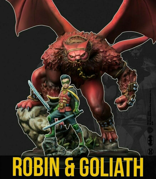 Batman Miniatures Game: Robin and Goliath 35mm