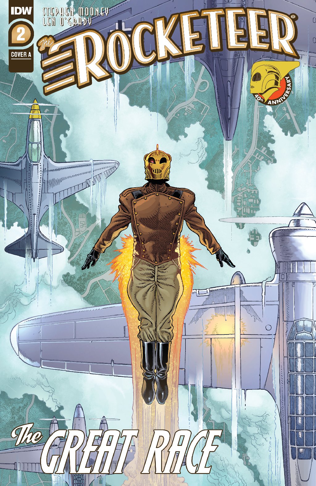 ROCKETEER THE GREAT RACE #2 (OF 4)