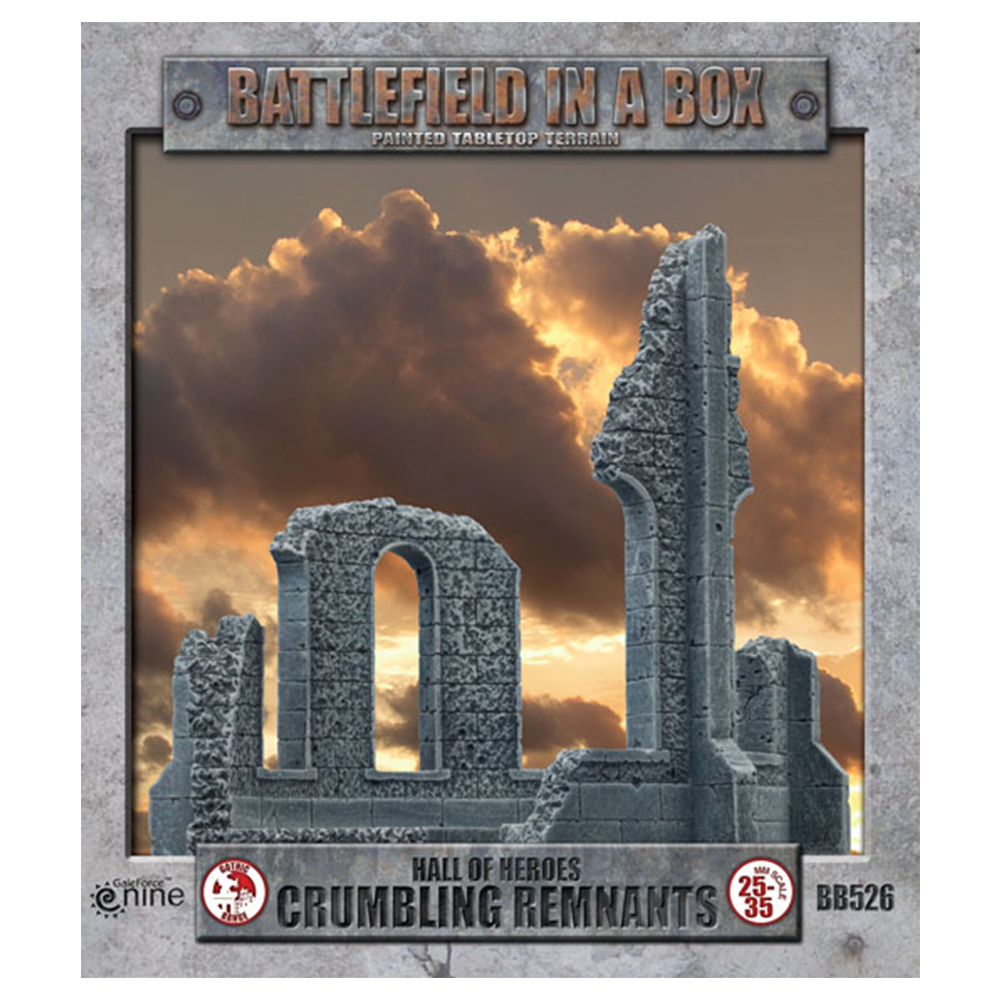 Battlefield in a Box Hall Of Heroes: Crumbling Remnants (BB526)