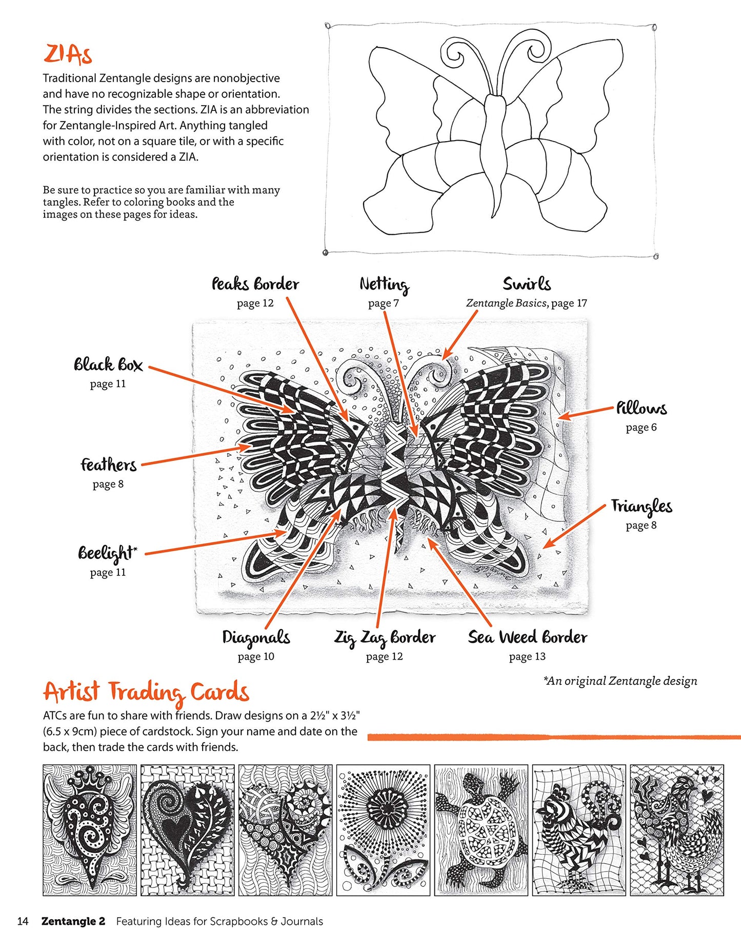 Zentangle (R) 2, Expanded Workbook Edition (Design Originals) Featuring Ideas for Scrapbooks & Journals, More than 40 New Tangles