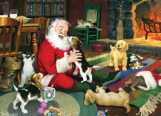 Cobble Hill Santa's Playtime 1000pc Puzzle