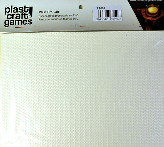 Plast Craft Games: Textured Plastic Sheets - Sci-Fi Flooring 28mm to 35mm Scale