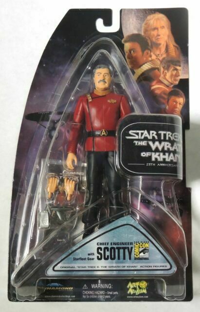 Star Trek Action Figures: Wrath of Khan Chief Engineer Scotty