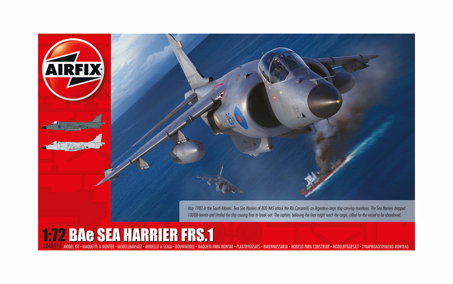 Airfix: A04051A BAe Sea Harrier FRS.1