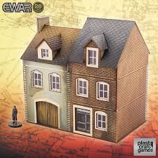 Plast Craft Games - Semi-Detached Building