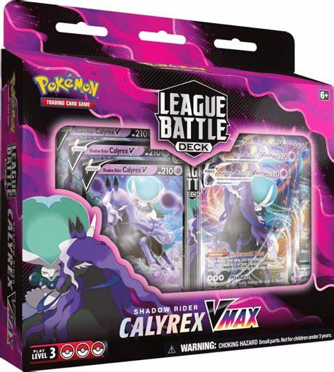 Pokémon TCG League Battle Deck—Shadow Rider Calyrex VMAX & Ice Rider Calyrex VMAX