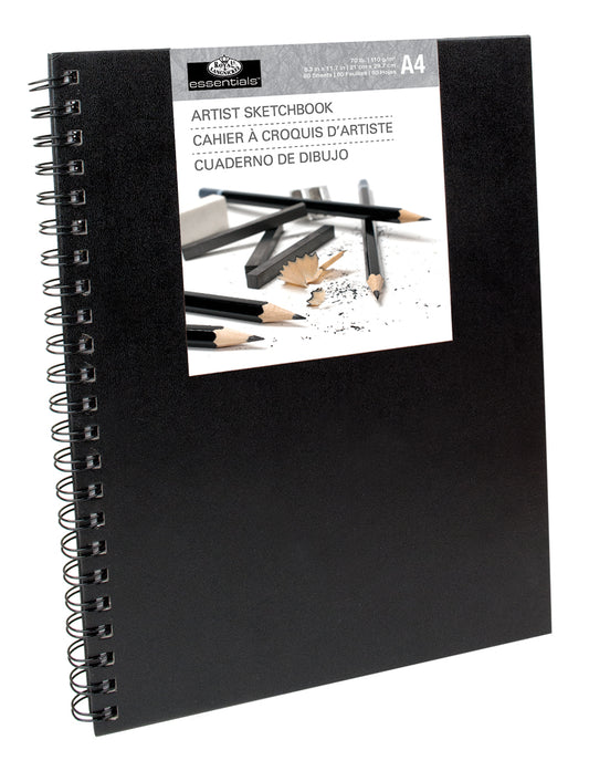 Royal & Langnickel A4 Spiral Hardcover Sketchbook (RSB-A4)