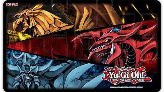 YUGIOH - SLIFER, OBELISK, & RA PLAYMAT