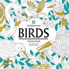 BIRDS SMITHSONIAN COLORING BOOK