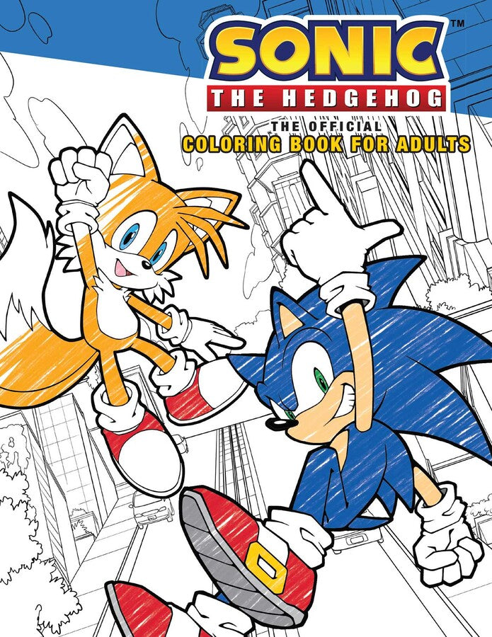 Sonic the Hedgehog: The Official Coloring Book