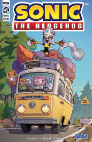 SONIC THE HEDGEHOG #45 CVR A STANLEY