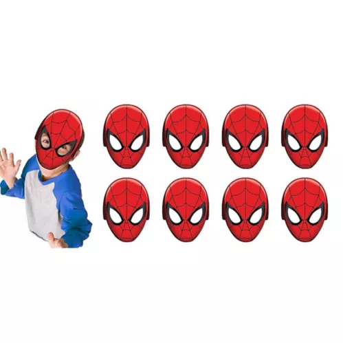 Spider-Man Masks, 8-pk