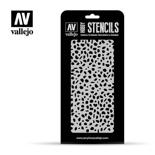 Vallejo Hobby Stencils ST-CAM002 Luftwaffe WWII Spots Camo
