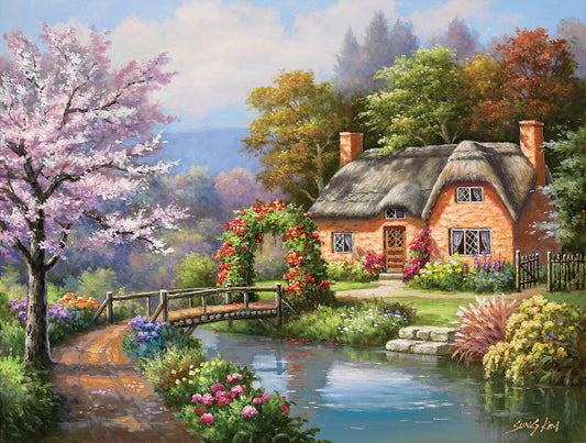 Spring Creek Cottage - 300pc Large Format