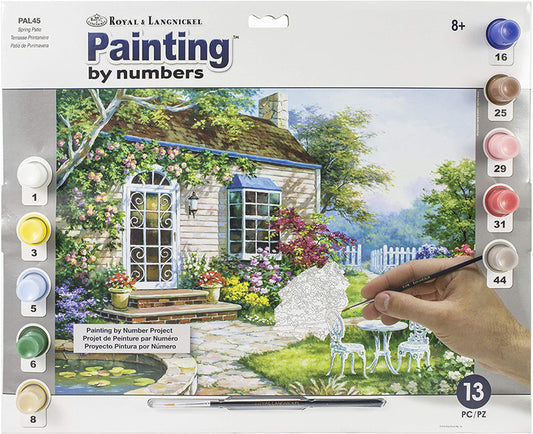 PAINT BY NUMBERS - SPRING PATIO