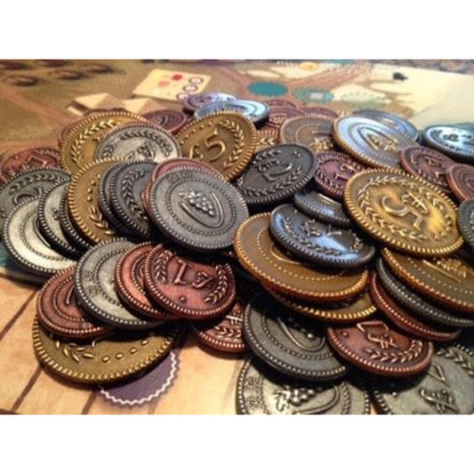 Viticulture/Tuscany: Metal Coins (Lira)