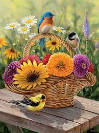 Cobble Hill Summer Bouquet 275 Pc Puzzle