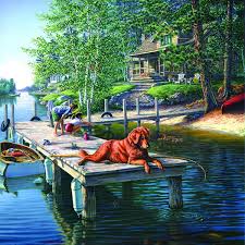 Summer Vacation - 500pc Jigsaw Puzzle By Sunsou