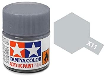 Tamiya Acrylic Paints X11 X-11 81511 Chrome Silver