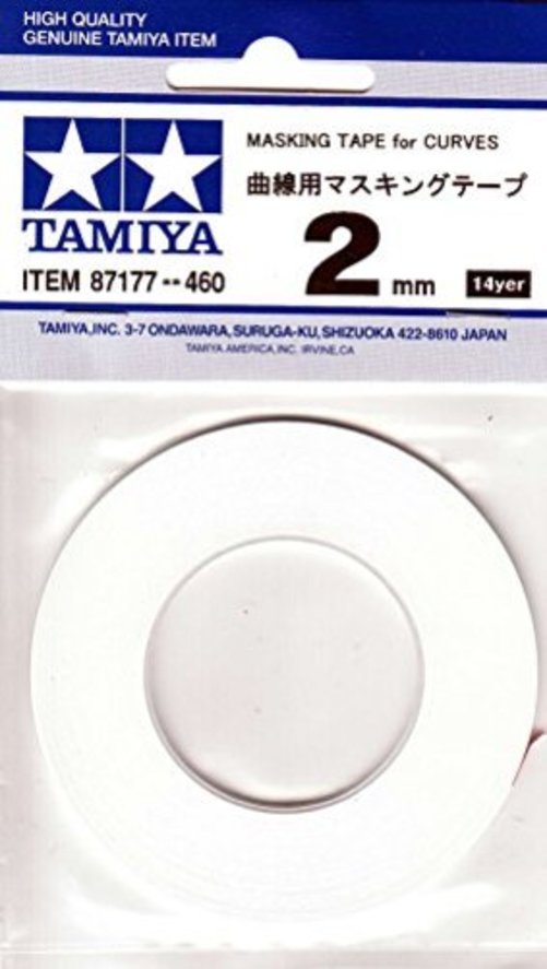 Tamiya Masking Tape for Curves – 2mm