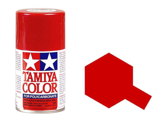 Tamiya Color Spray Paints  86015 PS-15 METALLIC RED