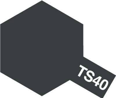 Tamiya Color Spray Paints no.40 TS-40 Metallic black Item No: 85040
