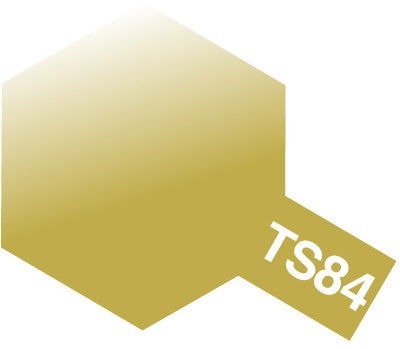Tamiya Color Spray Paints no.84 TS-84 Metallic gold Item No: 85084