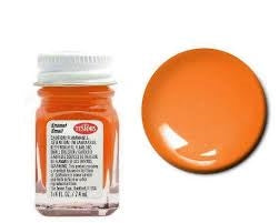 Testors 1126 Gloss Tangerine Enamel Paint 1/4oz