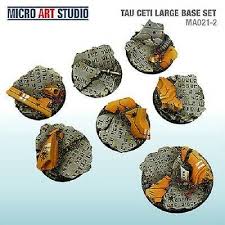 MICRO ART STUDIO  -  Tau Ceti Large Base Set 6x 40mm, 1x 50mm