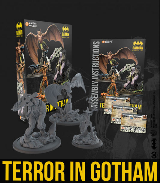 Batman Miniatures Game; Terror in Gotham