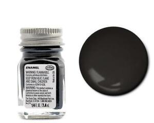 Testors 1139 Semi-gloss Black Enamel 1/4oz Model Paint